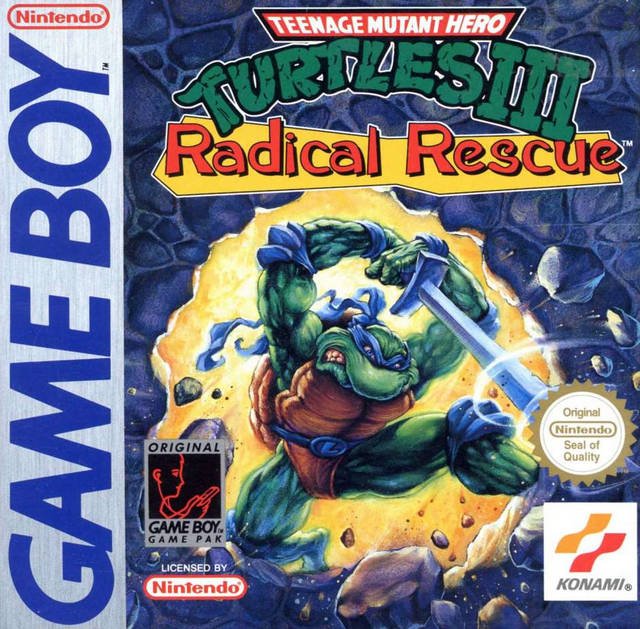 jaquette du jeu vidéo Teenage Mutant Hero Turtles III: Radical Rescue