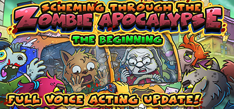 jaquette du jeu vidéo Scheming Through The Zombie Apocalypse: The Beginning