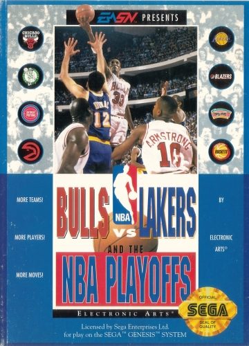 jaquette du jeu vidéo Bulls vs Lakers and the NBA Playoffs