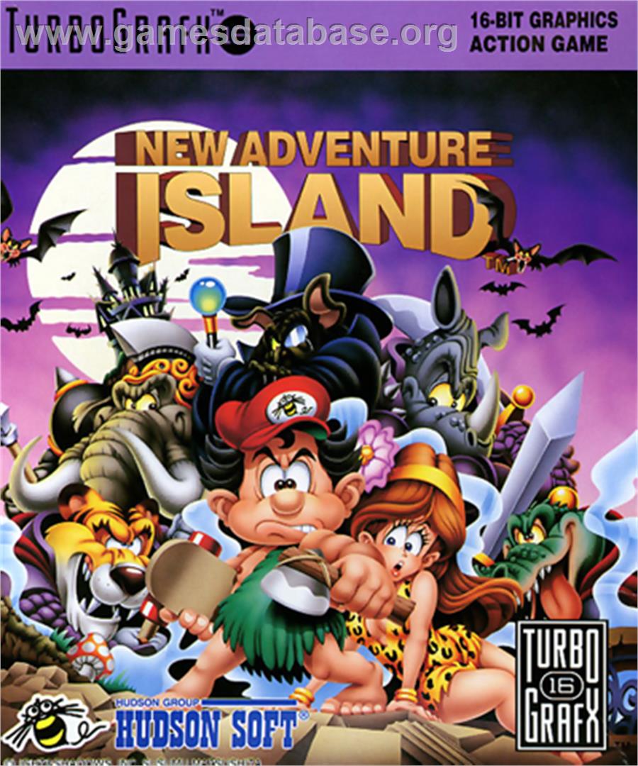 jaquette du jeu vidéo New Adventure Island