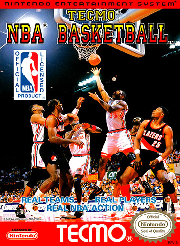 jaquette du jeu vidéo Tecmo NBA Basketball