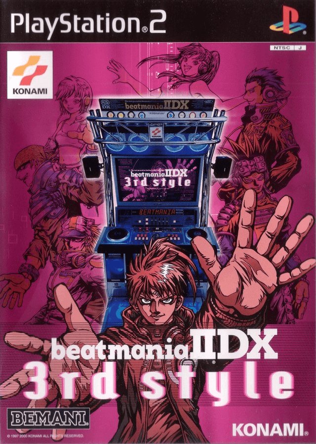 jaquette du jeu vidéo beatmania IIDX 3rd style