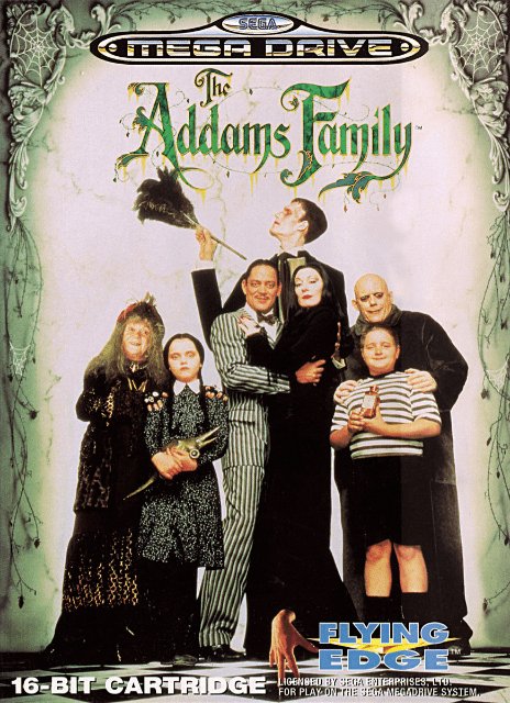 jaquette du jeu vidéo The Addams Family