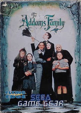 jaquette du jeu vidéo The Addams Family