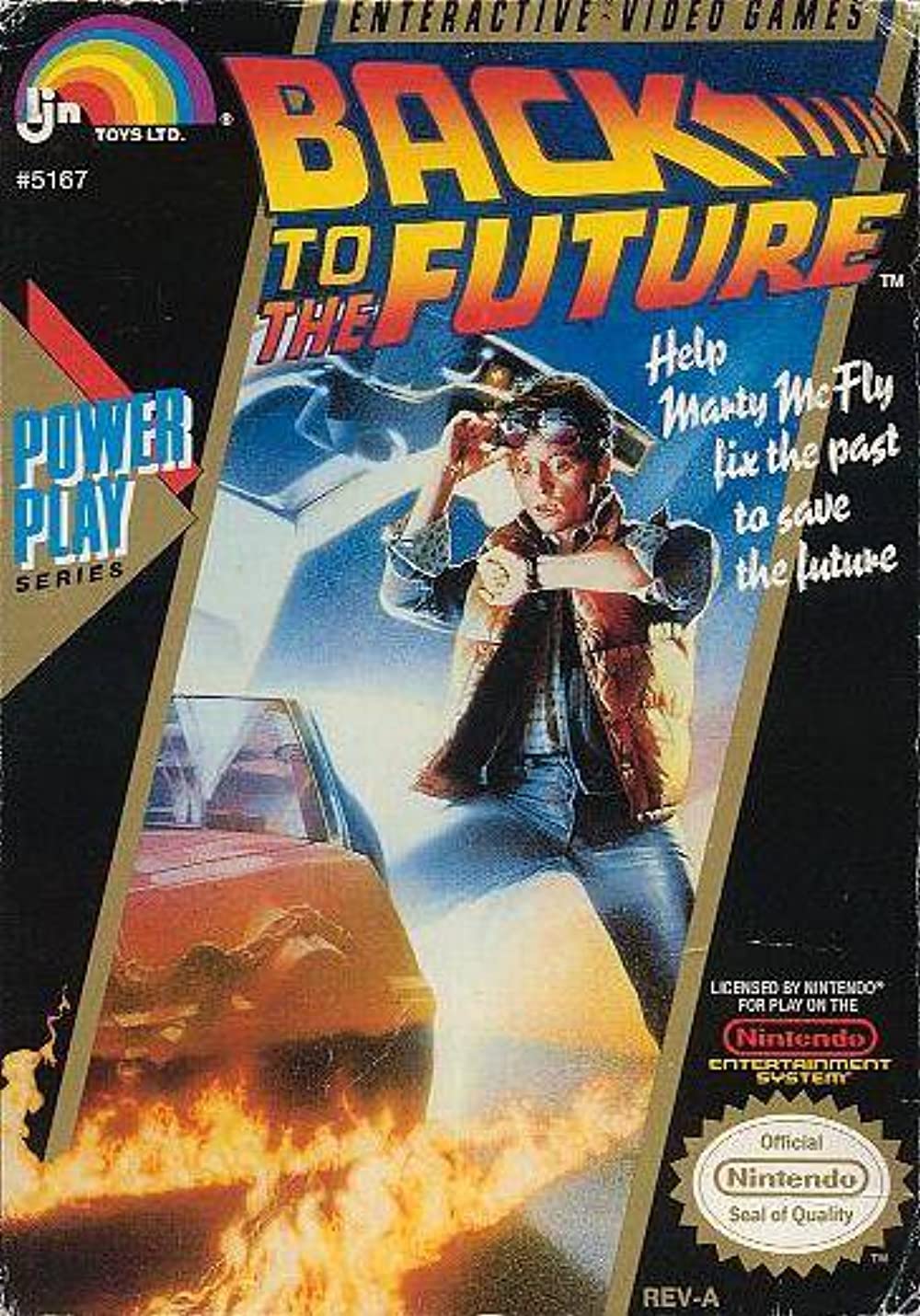 jaquette du jeu vidéo Back to the Future