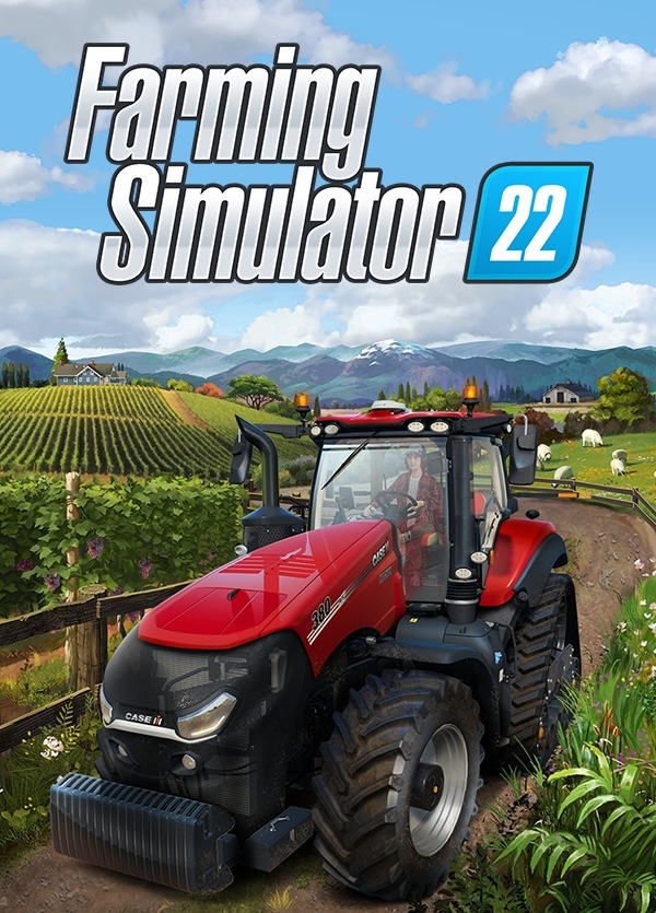 jaquette du jeu vidéo Farming Simulator 22