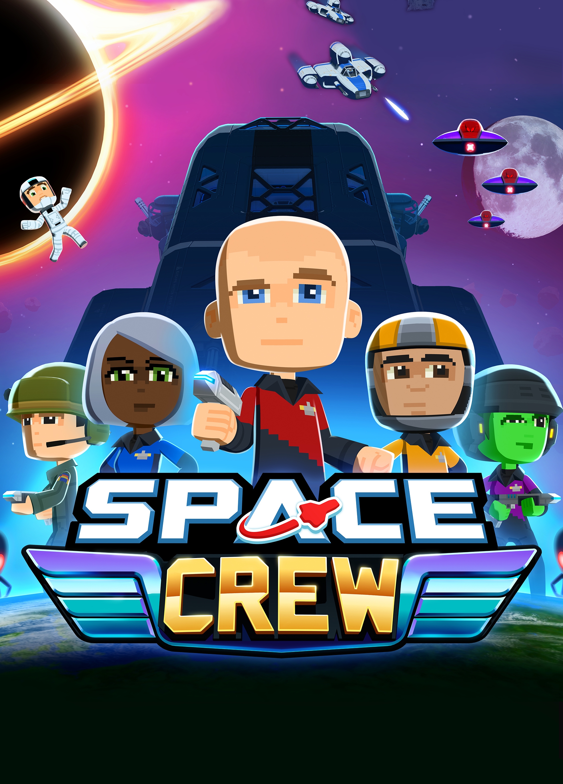 jaquette du jeu vidéo Space Crew