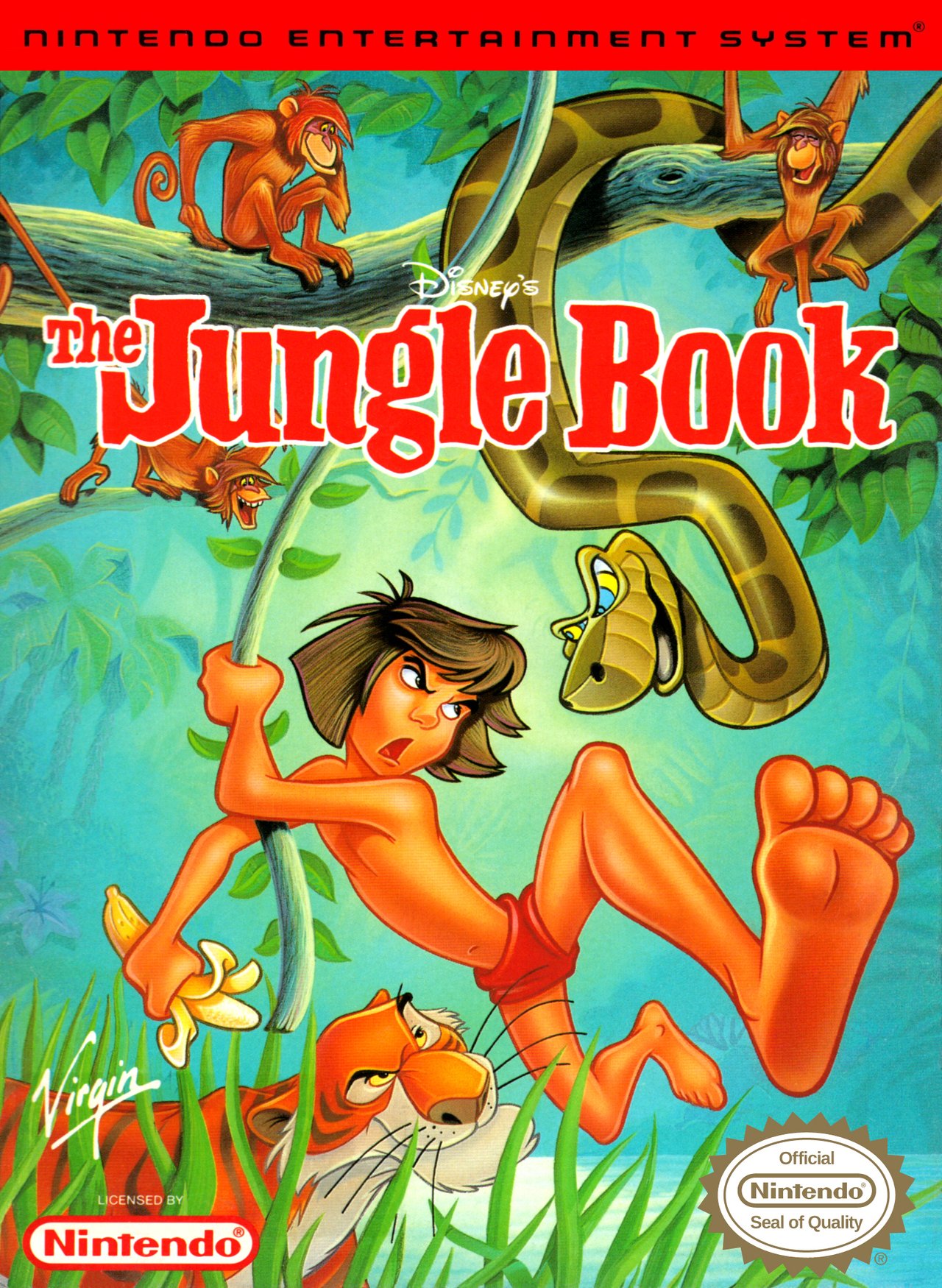 jaquette du jeu vidéo Le Livre de la Jungle