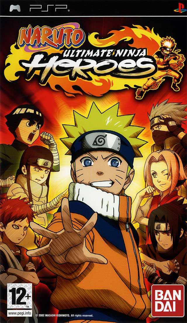 jaquette du jeu vidéo Naruto Ultimate Ninja Heroes