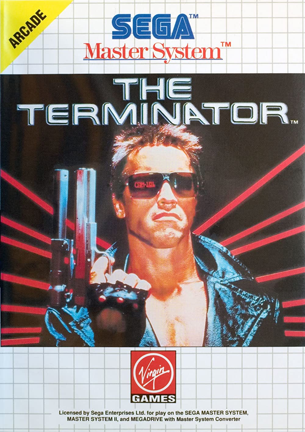 jaquette du jeu vidéo The Terminator