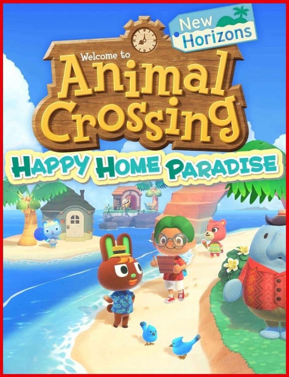 jaquette du jeu vidéo Animal Crossing - Happy Home Paradise