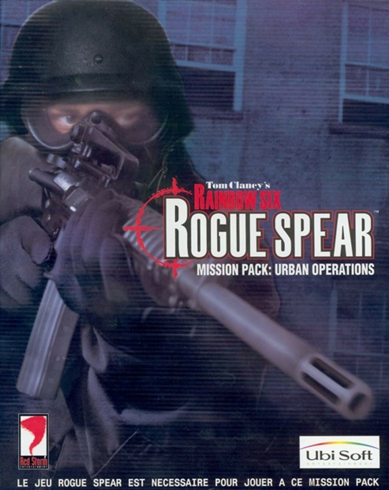 jaquette du jeu vidéo Tom Clancy's Rainbow Six : Rogue Spear - Urban Operations