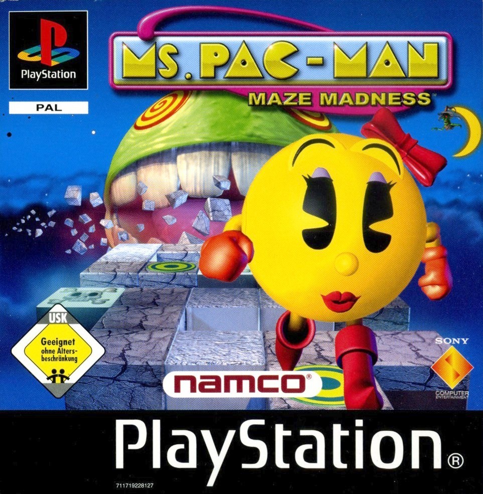 jaquette du jeu vidéo Ms. Pac-man Maze Madness