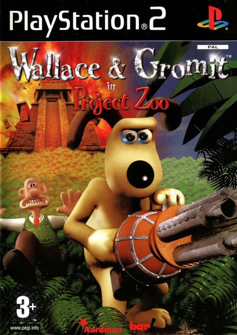 jaquette du jeu vidéo Wallace et Gromit : Le Projet zoo