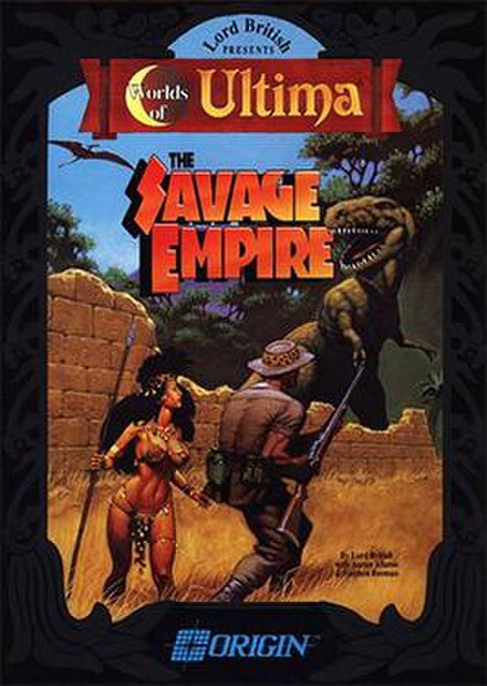 jaquette du jeu vidéo Worlds of Ultima: The Savage Empire