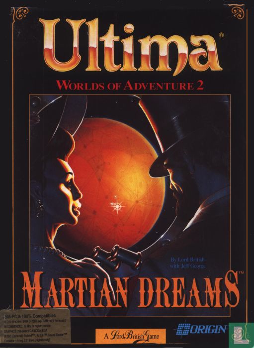 jaquette du jeu vidéo Worlds of Ultima II: Martian Dreams
