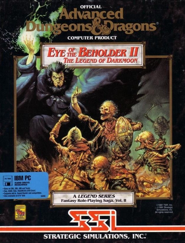 jaquette du jeu vidéo Eye of the Beholder II: The Legend of Darkmoon