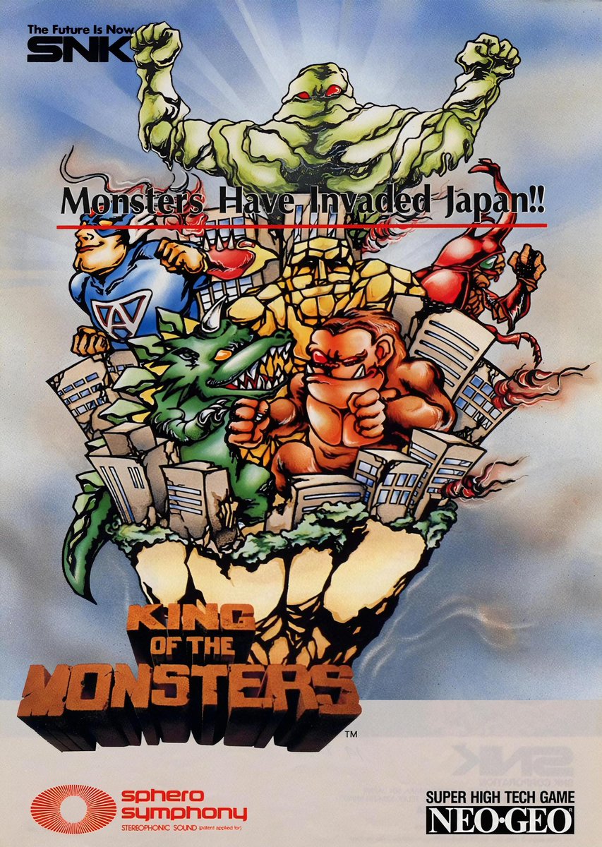 jaquette du jeu vidéo King of the Monsters