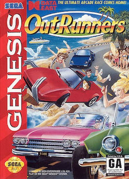 jaquette du jeu vidéo OutRunners