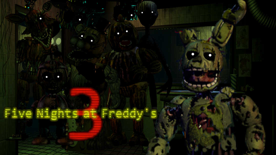 jaquette du jeu vidéo Five Nights at Freddy's 3