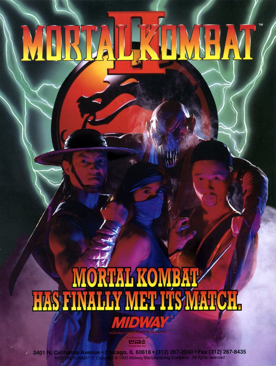 jaquette du jeu vidéo Mortal Kombat II
