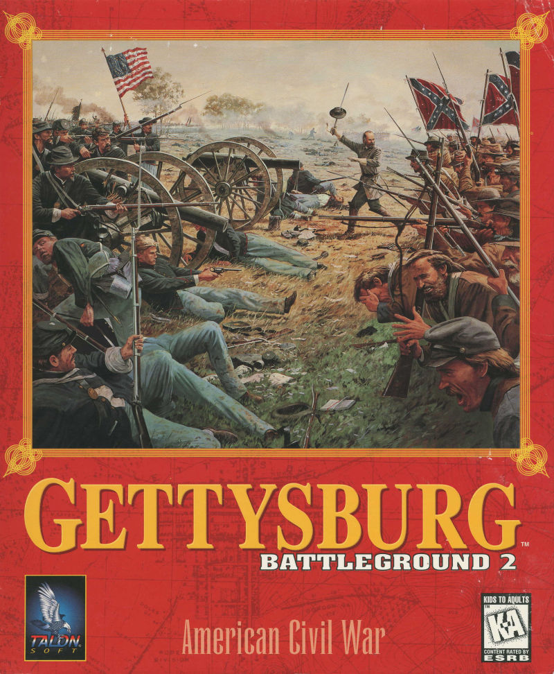 jaquette du jeu vidéo Battleground 2: Gettysburg