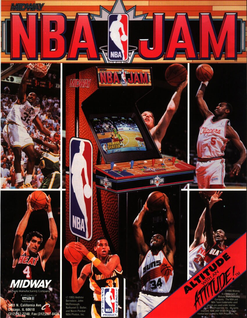 jaquette du jeu vidéo NBA Jam