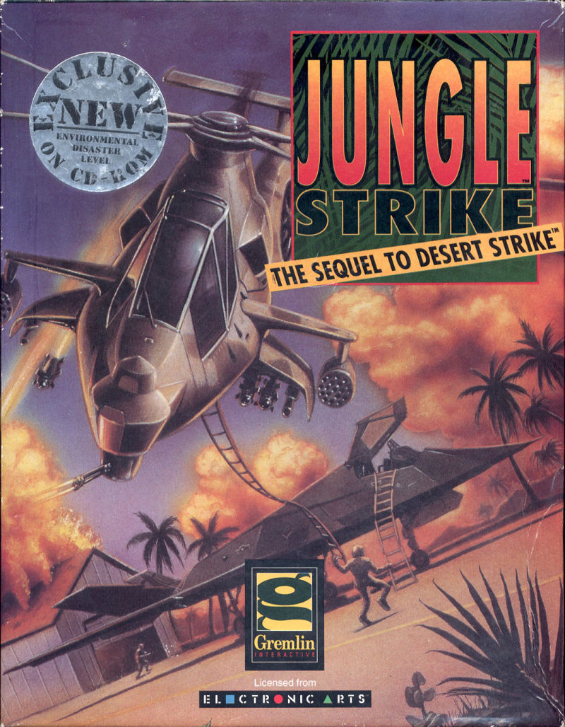 jaquette du jeu vidéo Jungle Strike