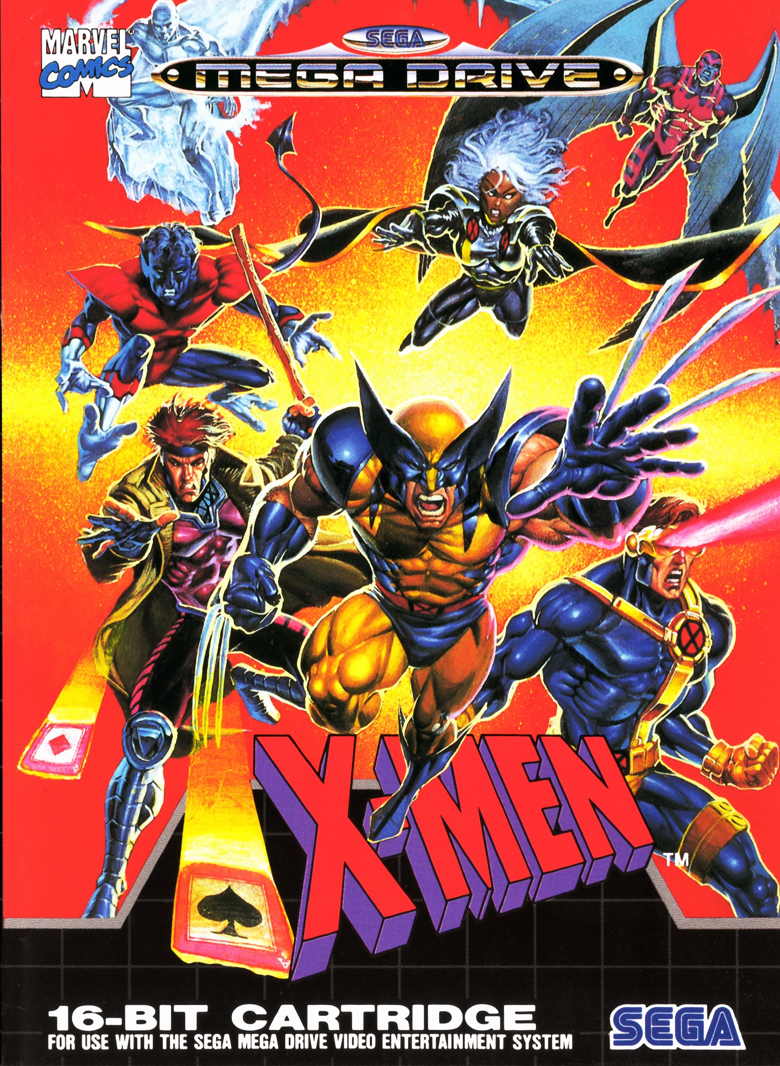 jaquette du jeu vidéo X-Men