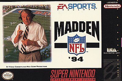 jaquette du jeu vidéo Madden NFL '94
