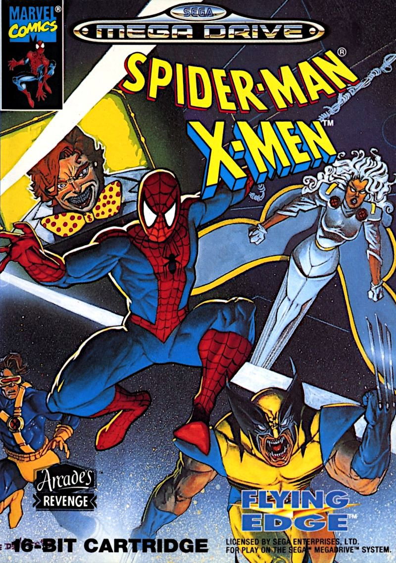 jaquette du jeu vidéo Spider-Man and the X-Men: Arcade's Revenge