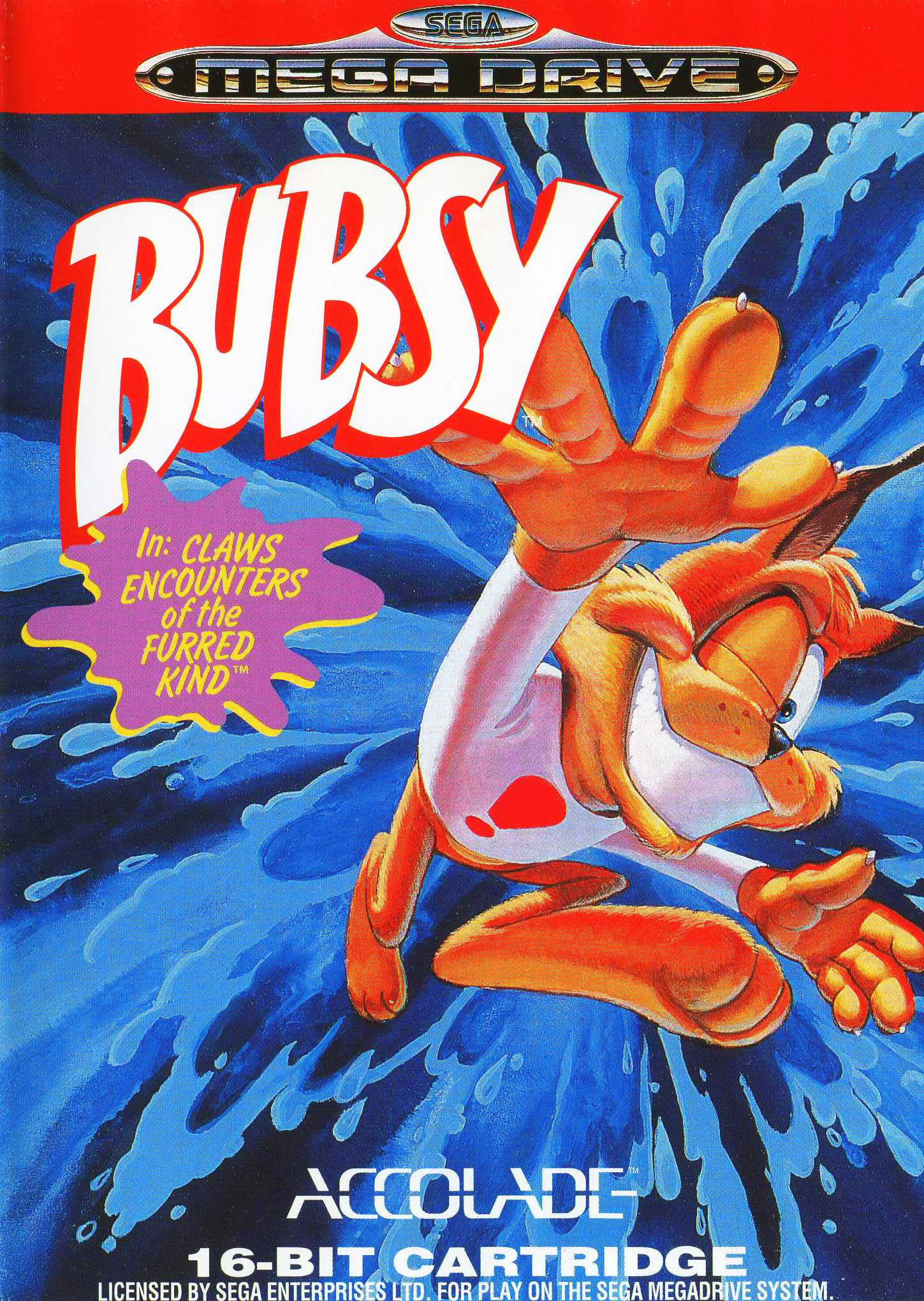 jaquette du jeu vidéo Bubsy in : Claws Encounters of the Furred Kind