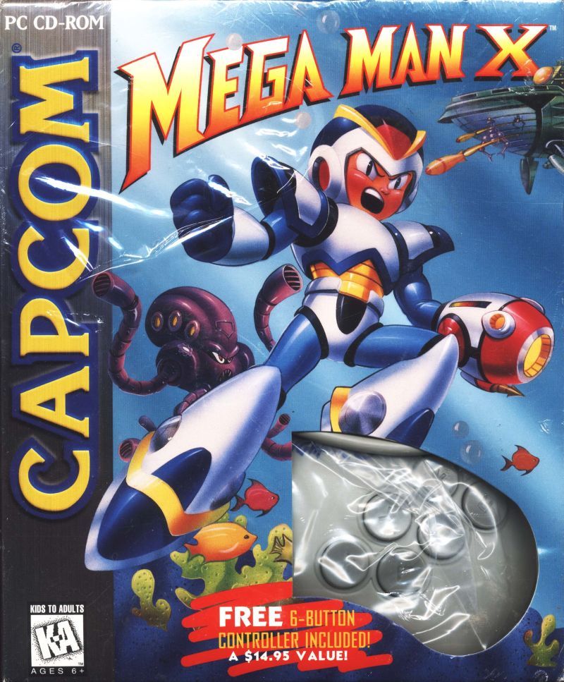 jaquette du jeu vidéo Mega Man X