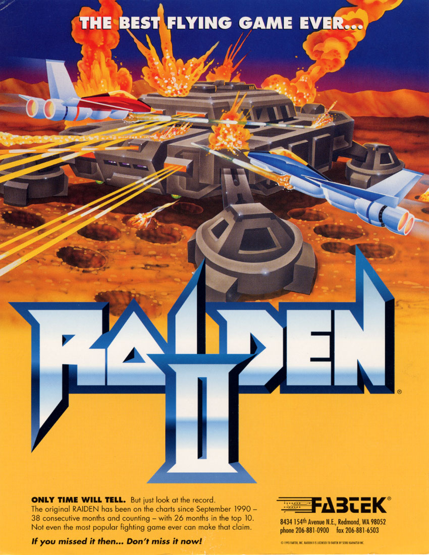 jaquette du jeu vidéo Raiden II