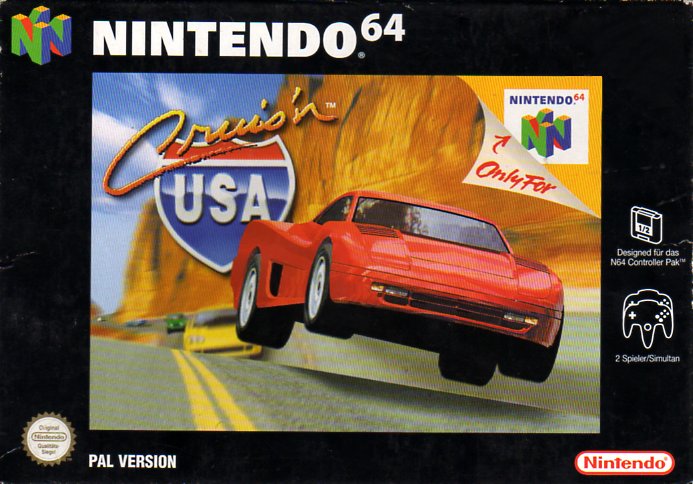 jaquette du jeu vidéo Cruis'n USA