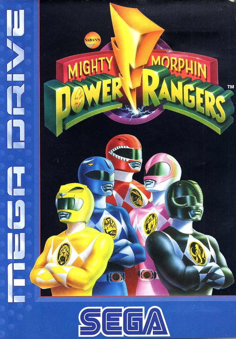 jaquette du jeu vidéo Mighty Morphin Power Rangers