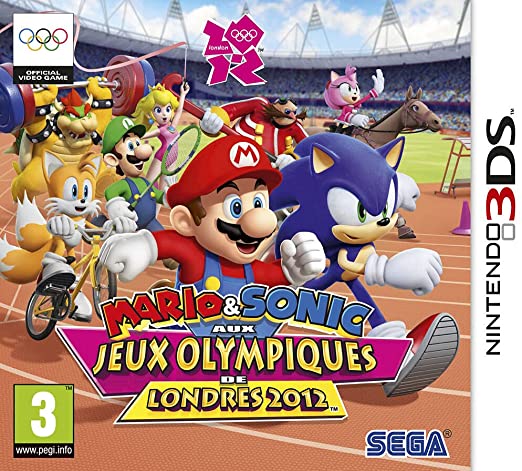 jaquette du jeu vidéo Mario et Sonic aux Jeux olympiques de Londres 2012