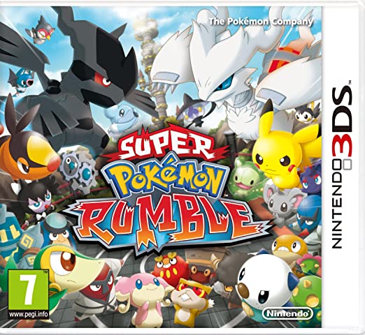 jaquette du jeu vidéo Super Pokémon Rumble