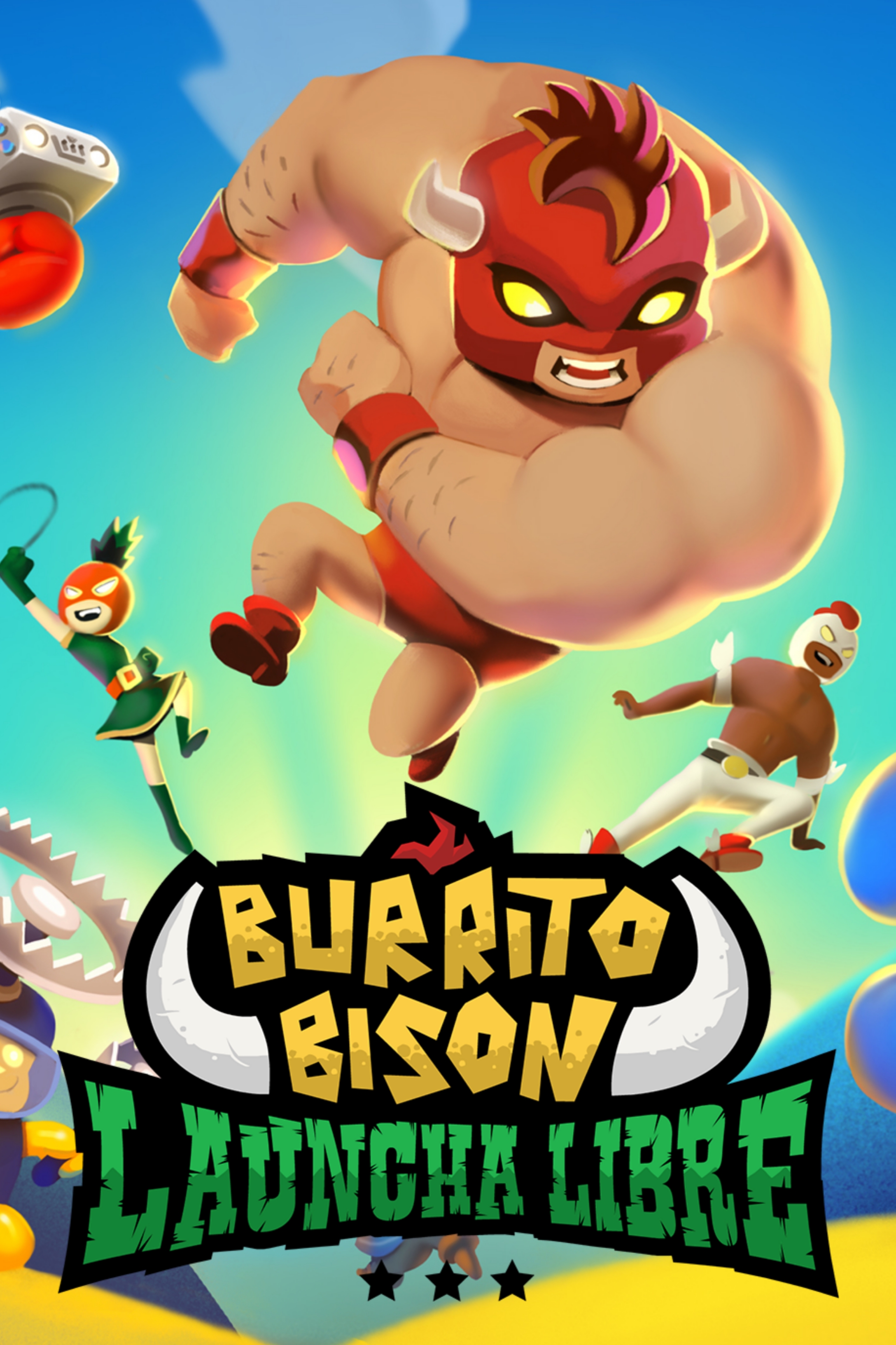 jaquette du jeu vidéo Burrito Bison