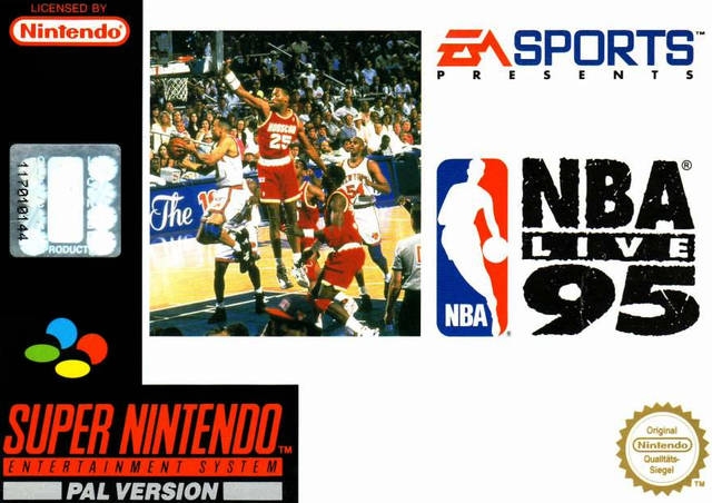 jaquette du jeu vidéo NBA Live 95