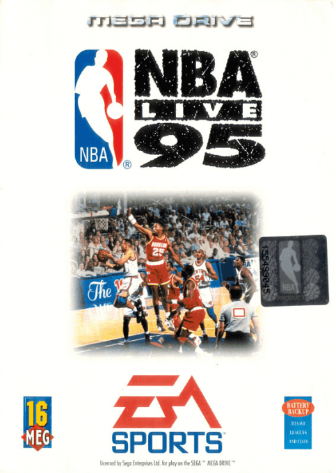 jaquette du jeu vidéo NBA Live 95