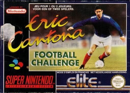 jaquette du jeu vidéo Eric Cantona Football Challenge