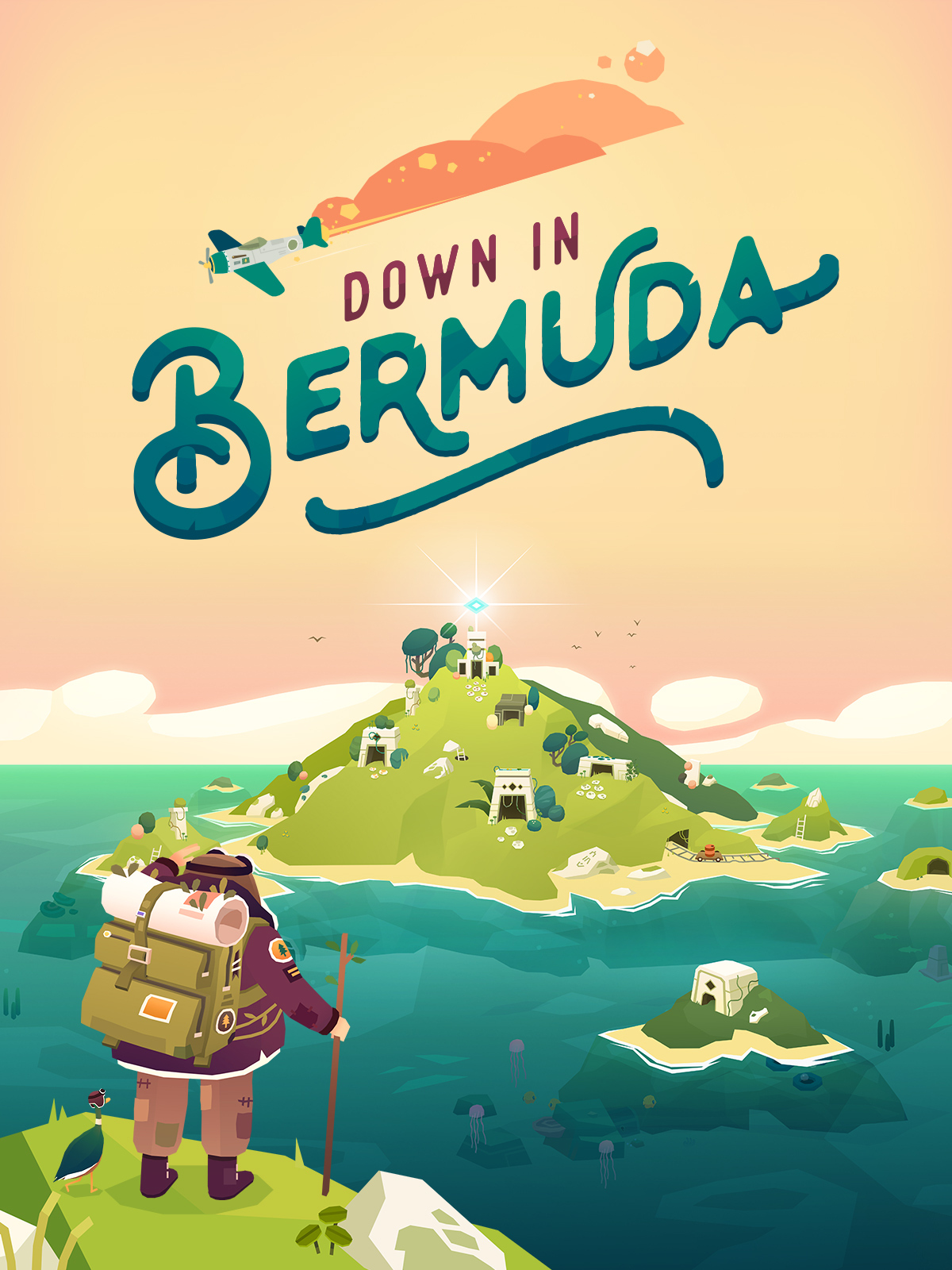 jaquette du jeu vidéo Down in Bermuda