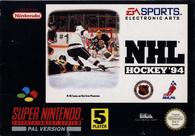 jaquette du jeu vidéo NHL Hockey '94