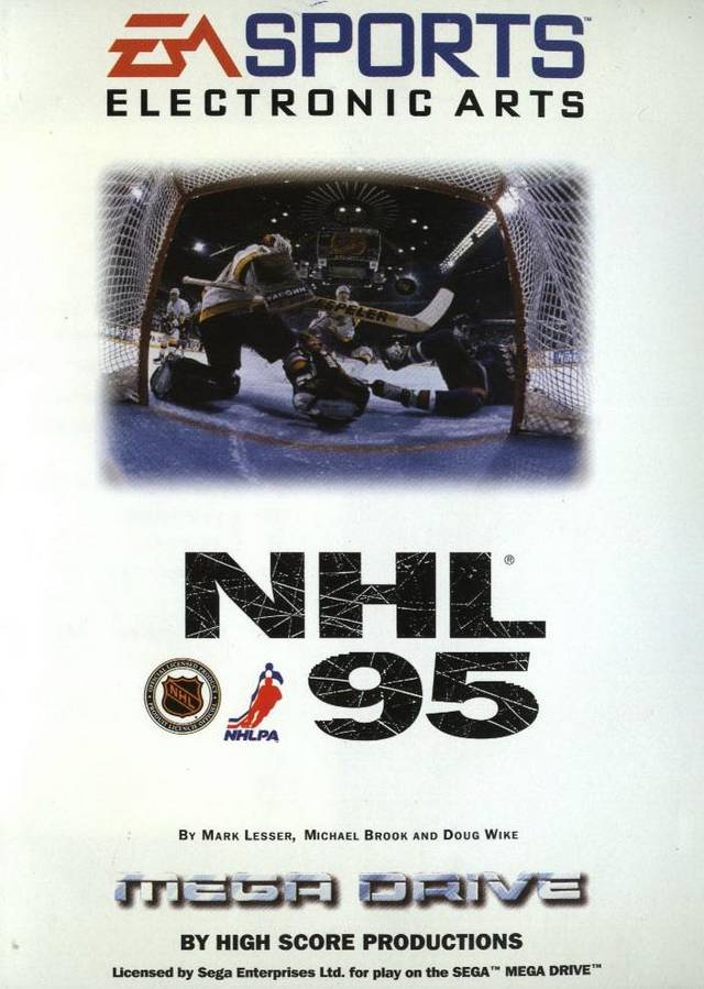 jaquette du jeu vidéo NHL 95