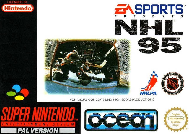jaquette du jeu vidéo NHL 95