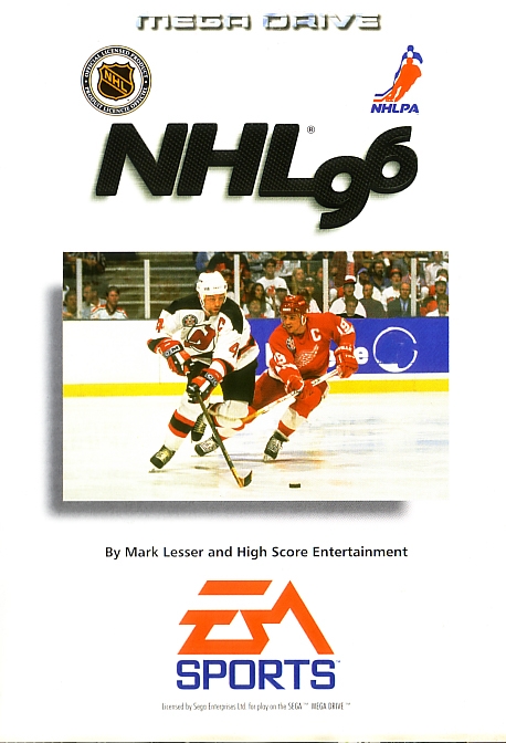 jaquette du jeu vidéo NHL 96