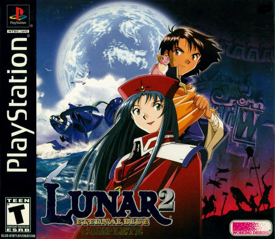 jaquette du jeu vidéo Lunar 2: Eternal Blue