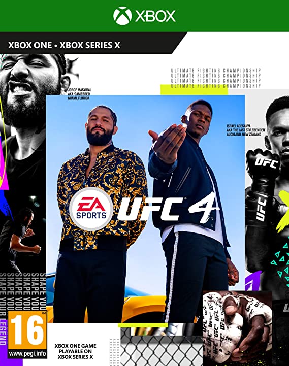 jaquette du jeu vidéo EA Sports UFC 4