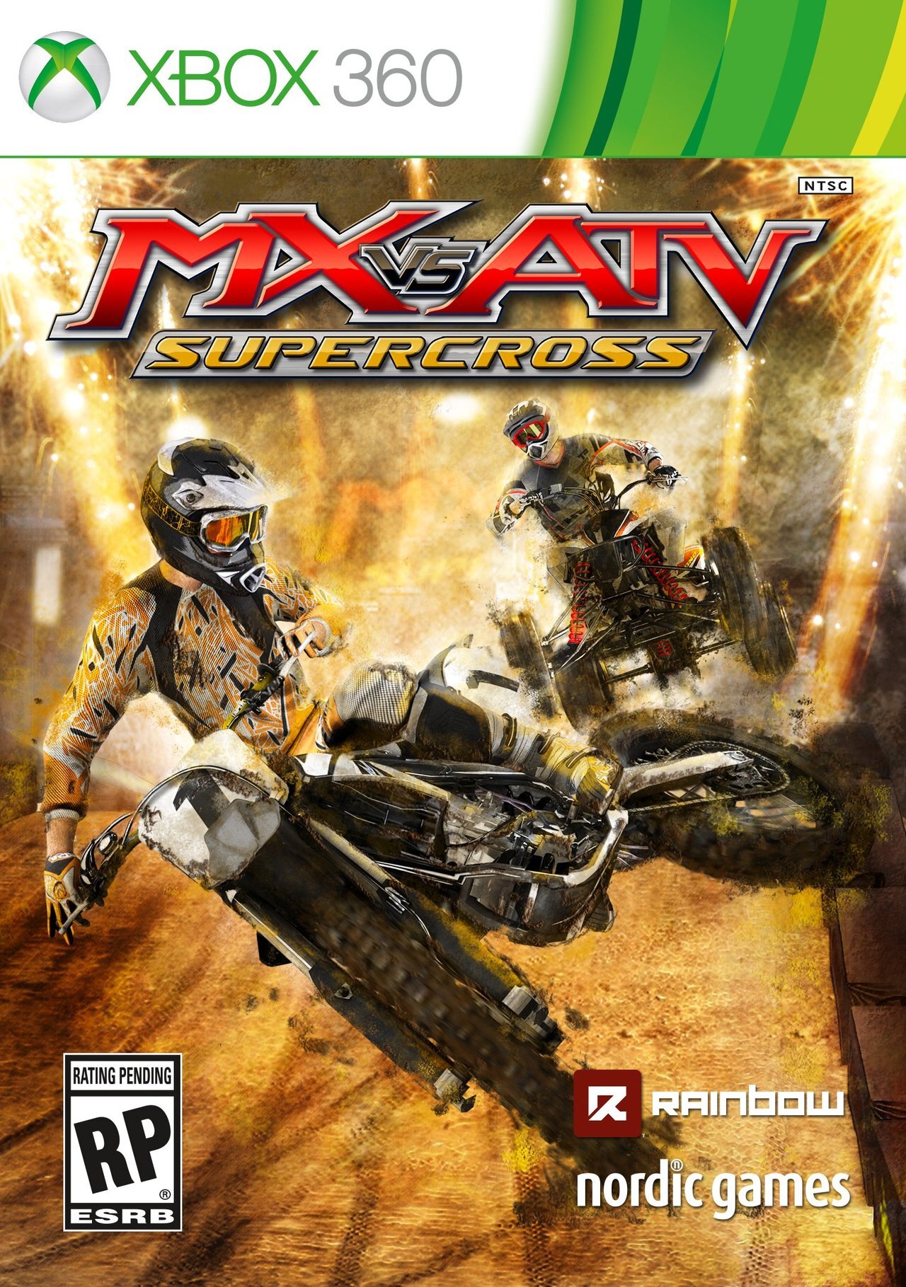 jaquette du jeu vidéo MX vs ATV Supercross
